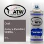 Preview: Opel, Antilope Perleffekt Metallic, 91L: 400ml Sprühdose, von ATW Autoteile West.